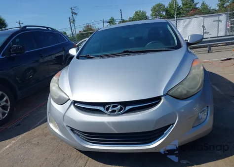 2013 Hyundai Elantra Gls из США, поврежденный, VIN 5NPDH4AE6DH254767